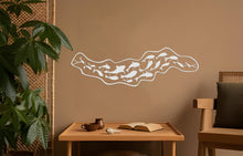 Görseli Galeri görüntüleyiciye yükleyin, Balıklar Metal Duvar Dekoru