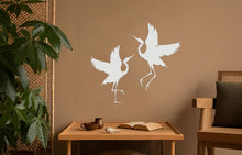 Görseli Galeri görüntüleyiciye yükleyin, Leylekler Metal Duvar Dekoru
