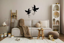 Görseli Galeri görüntüleyiciye yükleyin, Leylekler Metal Duvar Dekoru