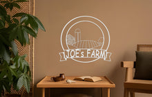 Görseli Galeri görüntüleyiciye yükleyin, Monogram Çiftlik Metal Duvar Dekoru