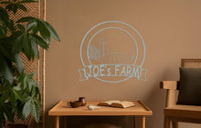 Görseli Galeri görüntüleyiciye yükleyin, Monogram Çiftlik Metal Duvar Dekoru