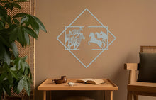 Görseli Galeri görüntüleyiciye yükleyin, Zebralar ve Atlar Metal Duvar Dekoru