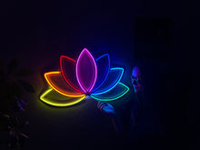 Görseli Galeri görüntüleyiciye yükleyin, Lotus Flower Neon Tabela