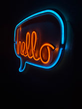 Görseli Galeri görüntüleyiciye yükleyin, Hello Neon Metal Tabela