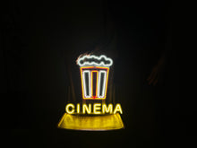 Görseli Galeri görüntüleyiciye yükleyin, Cinema Neon Metal Tabela