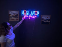 Görseli Galeri görüntüleyiciye yükleyin, More Amor Neon Tabela