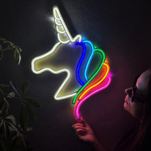 Görseli Galeri görüntüleyiciye yükleyin, Unicorn Neon Tabela