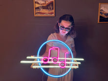 Görseli Galeri görüntüleyiciye yükleyin, Solfej Neon Tabela