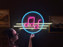 Görseli Galeri görüntüleyiciye yükleyin, Solfej Neon Tabela