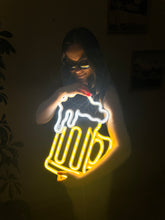 Görseli Galeri görüntüleyiciye yükleyin, Bira Neon Tabela