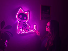 Görseli Galeri görüntüleyiciye yükleyin, X-Ray Cat Neon Tabela