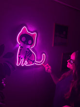 Görseli Galeri görüntüleyiciye yükleyin, X-Ray Cat Neon Tabela