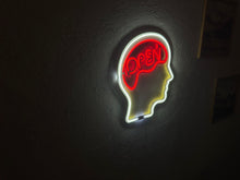Görseli Galeri görüntüleyiciye yükleyin, Open Mind Neon Tabela
