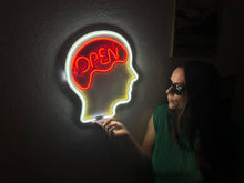 Görseli Galeri görüntüleyiciye yükleyin, Open Mind Neon Tabela