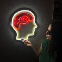 Görseli Galeri görüntüleyiciye yükleyin, Open Mind Neon Tabela