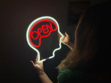 Görseli Galeri görüntüleyiciye yükleyin, Open Mind Neon Tabela