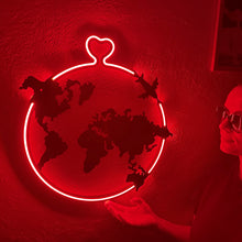 Görseli Galeri görüntüleyiciye yükleyin, Aşk Çemberinde Neon Tabela