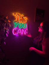 Görseli Galeri görüntüleyiciye yükleyin, Yes You Can Neon Tabela