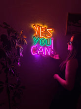 Görseli Galeri görüntüleyiciye yükleyin, Yes You Can Neon Tabela