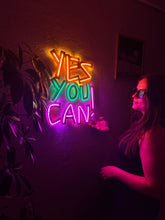 Görseli Galeri görüntüleyiciye yükleyin, Yes You Can Neon Tabela