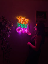 Görseli Galeri görüntüleyiciye yükleyin, Yes You Can Neon Tabela