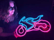 Görseli Galeri görüntüleyiciye yükleyin, Motosiklet Neon Tabela