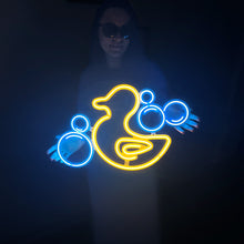 Görseli Galeri görüntüleyiciye yükleyin, Rubber Duck Neon Tabela