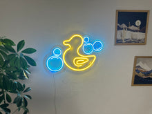 Görseli Galeri görüntüleyiciye yükleyin, Rubber Duck Neon Tabela
