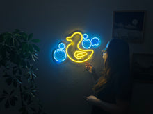 Görseli Galeri görüntüleyiciye yükleyin, Rubber Duck Neon Tabela