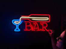Görseli Galeri görüntüleyiciye yükleyin, Bar Neon Tabela