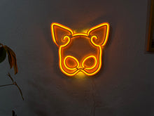 Görseli Galeri görüntüleyiciye yükleyin, Lateks Maskesi Neon Tabela