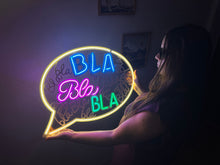 Görseli Galeri görüntüleyiciye yükleyin, Bla Bla Neon Tabela