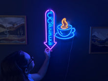 Görseli Galeri görüntüleyiciye yükleyin, Coffee Neon Tabela