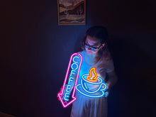 Görseli Galeri görüntüleyiciye yükleyin, Coffee Neon Tabela