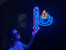 Görseli Galeri görüntüleyiciye yükleyin, Coffee Neon Tabela