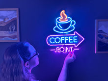 Görseli Galeri görüntüleyiciye yükleyin, Coffee Neon Tabela