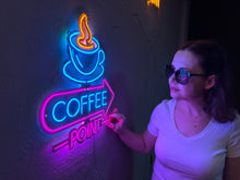 Görseli Galeri görüntüleyiciye yükleyin, Coffee Neon Tabela