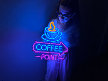 Görseli Galeri görüntüleyiciye yükleyin, Coffee Neon Tabela
