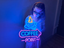 Görseli Galeri görüntüleyiciye yükleyin, Coffee Neon Tabela