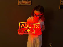 Görseli Galeri görüntüleyiciye yükleyin, Adults Only Neon Tabela