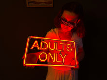 Görseli Galeri görüntüleyiciye yükleyin, Adults Only Neon Tabela
