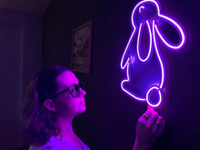 Görseli Galeri görüntüleyiciye yükleyin, Tavşan Neon Tabela