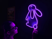 Görseli Galeri görüntüleyiciye yükleyin, Tavşan Neon Tabela