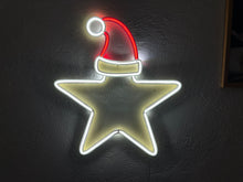 Görseli Galeri görüntüleyiciye yükleyin, Christmas Star Neon Tabela