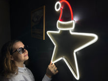 Görseli Galeri görüntüleyiciye yükleyin, Christmas Star Neon Tabela
