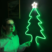 Görseli Galeri görüntüleyiciye yükleyin, Yılbaşı Ağacı Neon Tabela