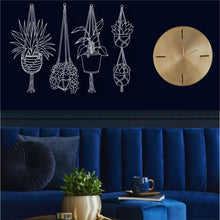 Görseli Galeri görüntüleyiciye yükleyin, Saksılar Metal Duvar Dekoru