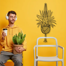 Görseli Galeri görüntüleyiciye yükleyin, Saksılar Metal Duvar Dekoru