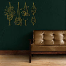 Görseli Galeri görüntüleyiciye yükleyin, Saksılar Metal Duvar Dekoru