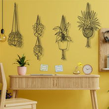 Görseli Galeri görüntüleyiciye yükleyin, Saksılar Metal Duvar Dekoru